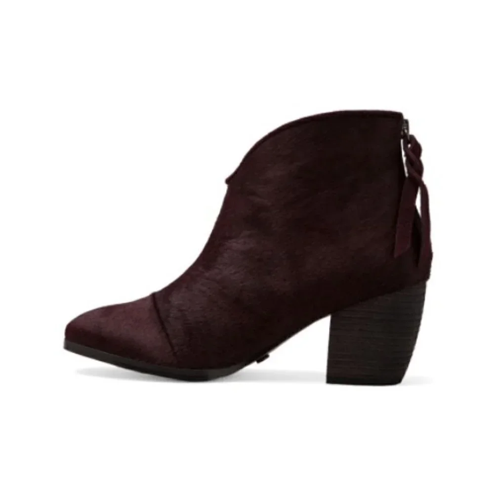 REVOLVE Cynthia Vincent Dane Hair on Calf Bootie  8.5